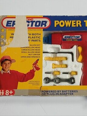 Vintage 1994 Meccano Erector Power Tool #2325 Cordless Screwdriver New